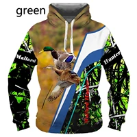 2022 new fashion men women duck camping hunting 3d hoodies unisex clothing camouflage sweatshirt tops