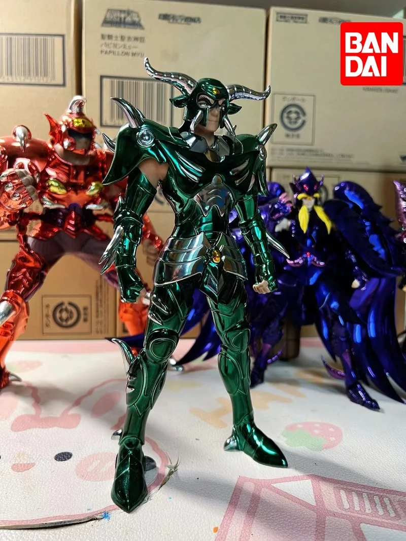 

22 см миф Сен-Сейя из ткани Ex Minotaure Condon Hades армия 108 Specters Underworld мантия "Рыцари зодиака" Gk фигурка из смолы