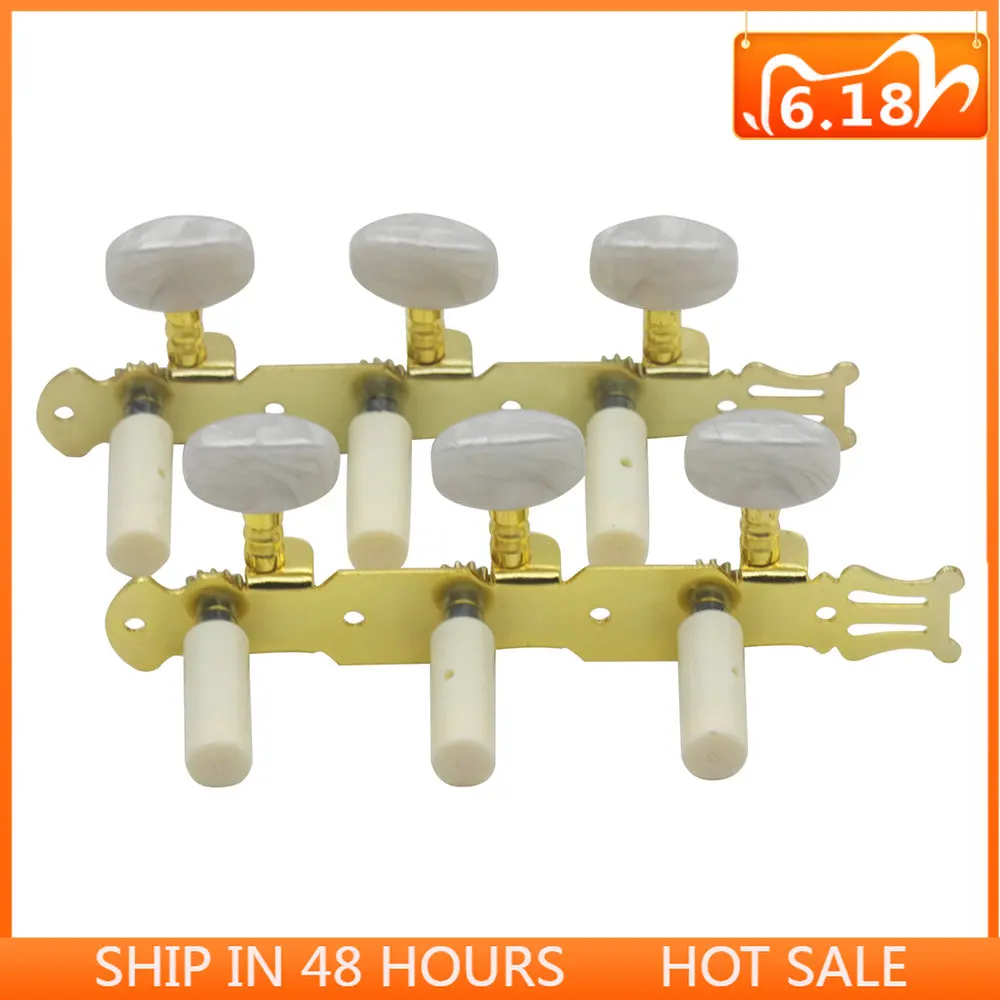 

Acoustic Guitar Tuning Pegs Tuner Machine Heads Metal Folk Guitar Locking Tuners String Tuning Peg Guitar Parts & Accessories