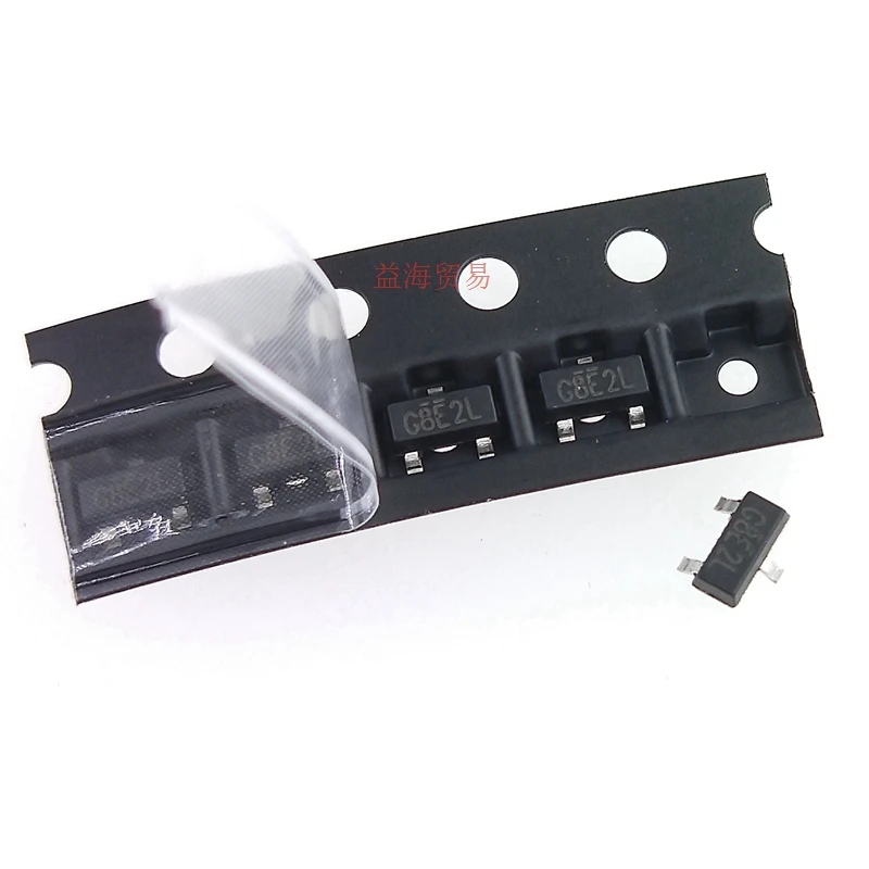 

100PCS/LOT NEW ORIGINAL IRLML2502TRPBF silkscreen G G8E2L mosfet SOT-23