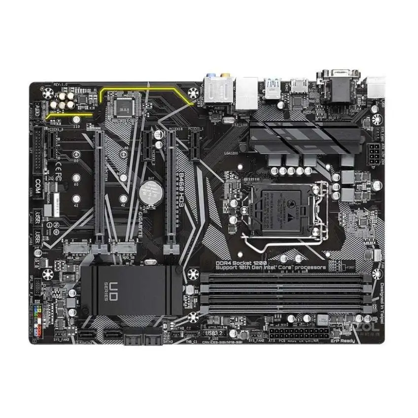 Для Gigabyte B460-HD3 B460 PLUS большая плата процессора 10-го поколения памяти DDR4