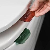 home portable nordic transparent toilet seat lifter toilet lifting device avoid touching toilet lid handle wc accessories tools