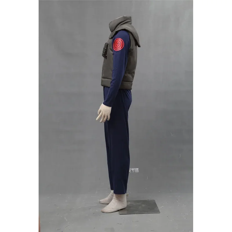 Аниме Косплей хаакэ Какаси Хэллоуин косплей зеленый жилет костюм полный комикс