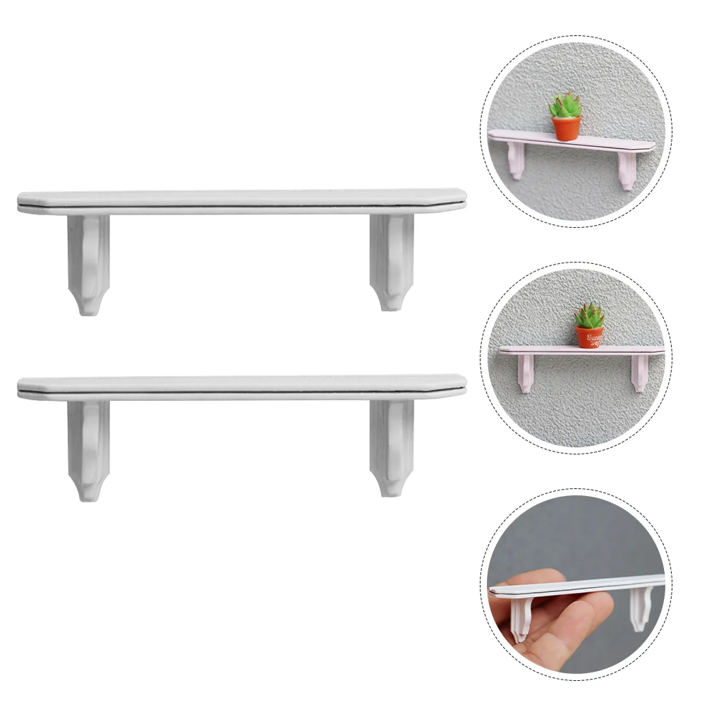 

2 шт., деревянные мини-полки для мебели