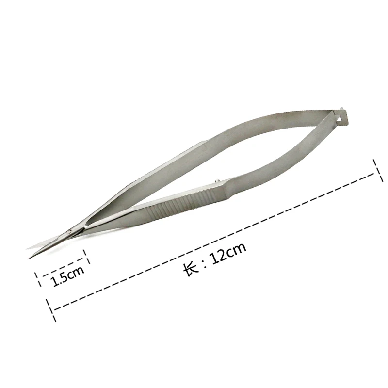 Микроскопические ножницы пинцет зонд микро крючок Пинцет шпатель 12 см зонды из