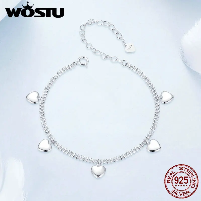 Женский двухслойный браслет из бисера под серебро