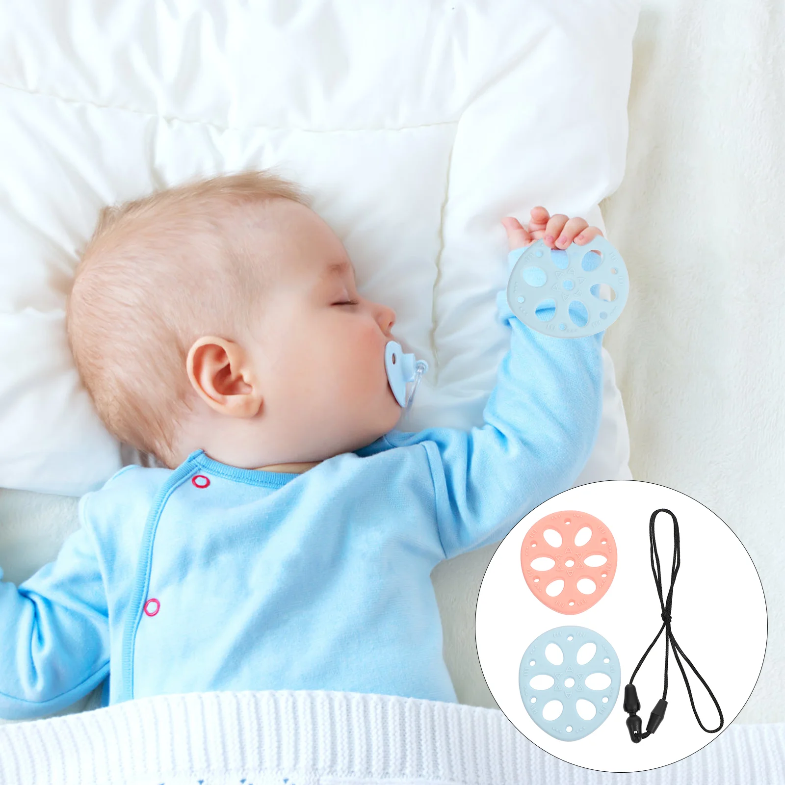 2 шт. простая игрушка ломтики корня лотоса прорезыватель для детей детские