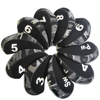 golf iron cover cap cover 10 pack digital camouflage see through protective case light and durable