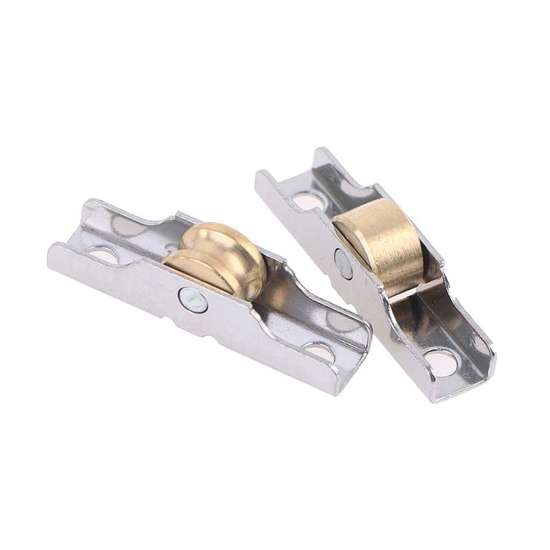 

10MM Stainless Steel Window Pulley Glass Sliding Door Roller Runner Display Cabinet Mute Wheel Track Pulley Furniture
