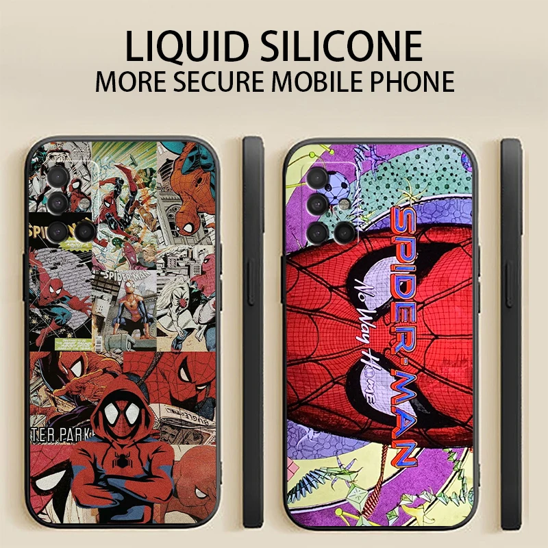 

Marvel's Spider-Man Phone Cases For Samsung A51 5G A31 A72 A21S A52 A71 A42 5G A20 A21 A22 4G A22 5G A20 A32 5G A11 Funda