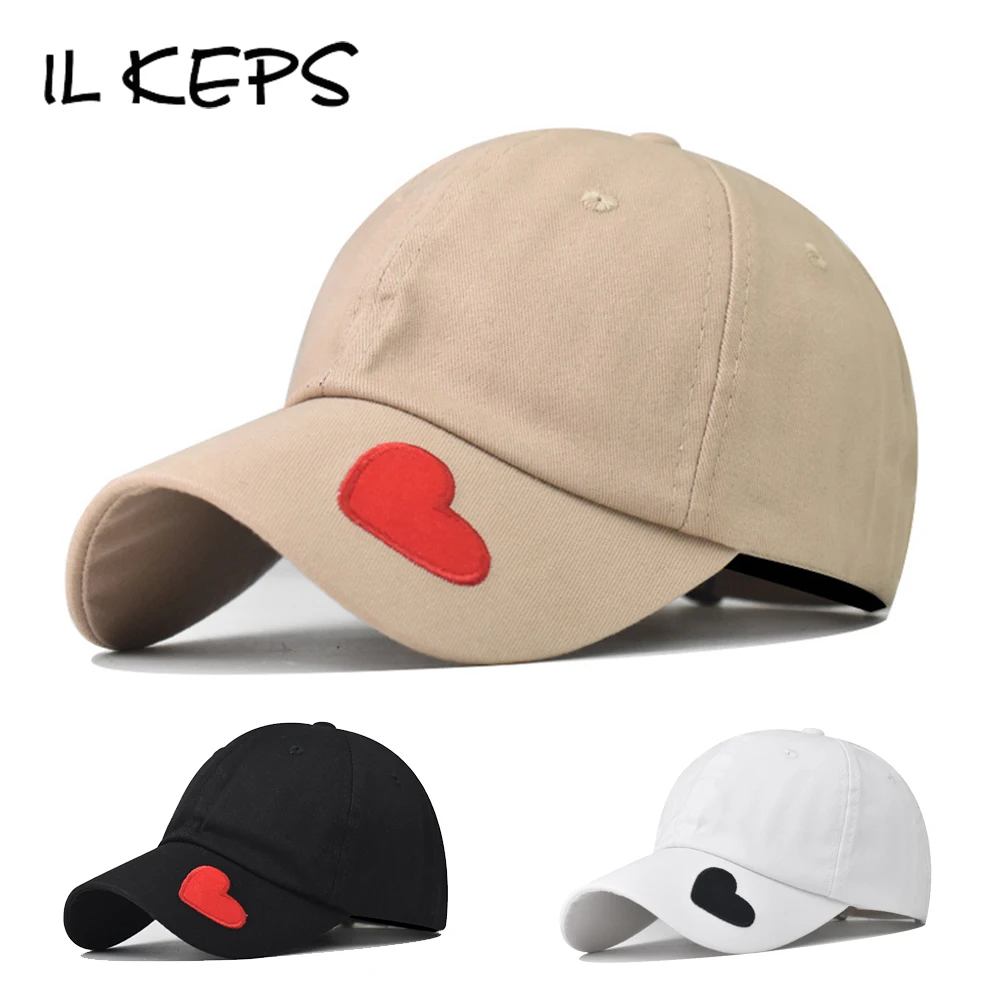 

Бейсболка IL KEPS для женщин, Спортивная Кепка от солнца в стиле K-POP, хлопковая в стиле ретро, хип-хоп, BQM226