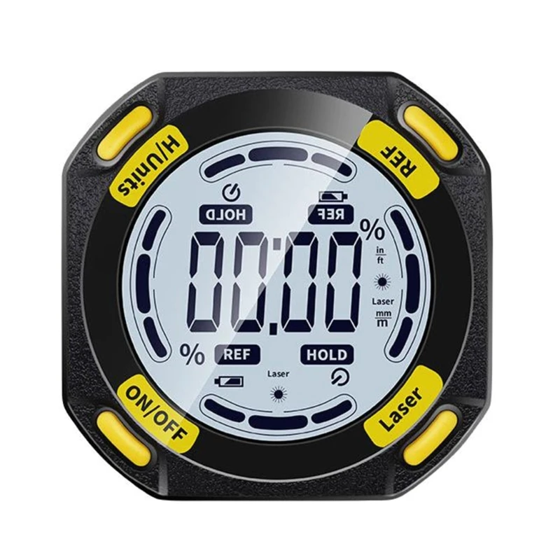 

A2UD Magnetic Digital Inclinometer Digital Angles Gauges Protractor Magnetic Base