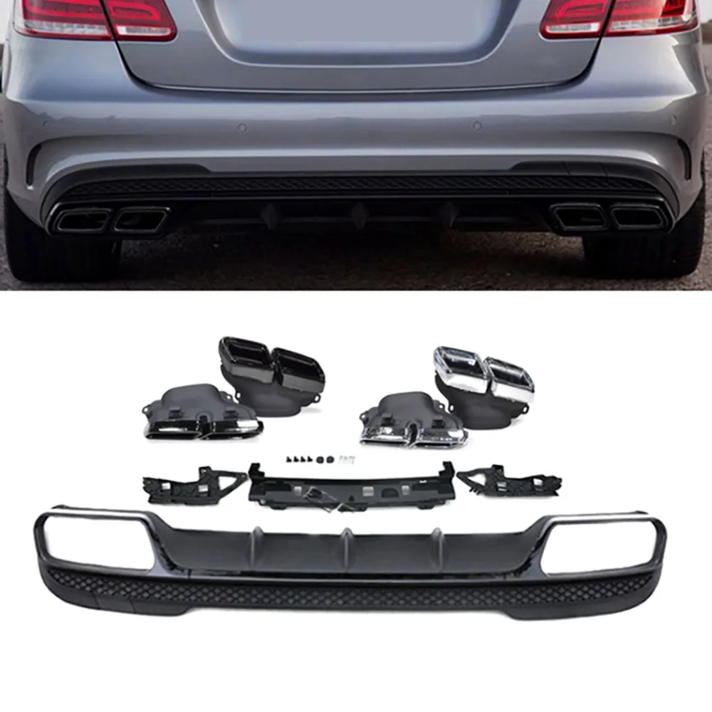 

Для Mercedes-Benz W212 upgrade E63 комплект задних губ (D148)