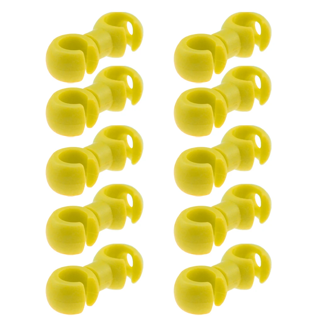 

10 шт./пакет велосипедные зажимы для тормозных кабелей, пластиковые S пряжки для велосипедной линии, портативные 360 ° вращающийся для горного ...