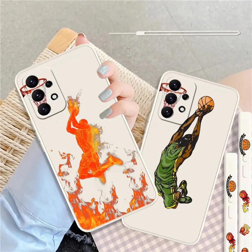 

Wild Dunk Basketball Fire Comics Cover For Samsung A91 A81 A73 A72 A71 A53 A52 A51 A42 A33 A32 A31 A23 A22 A21S A14 A13 A12 Case