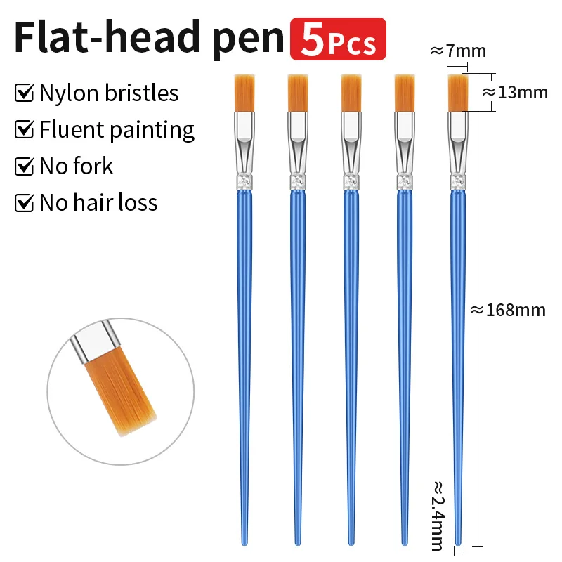 LUXIANZI 5/10 шт. антистатические наборы щеток для чистки, маленькие нейлоновые щетки для телефона, компьютера, BGA, инструмент для ремонта печатных плат, щетки для пыли