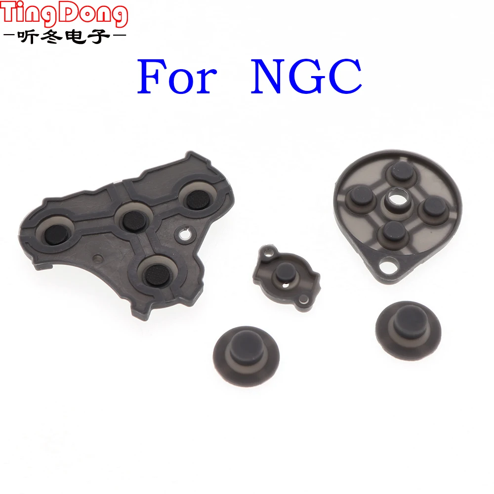 

Силиконовая панель для кнопок TingDong, 1 комплект, запасные части для Nintendo NGC