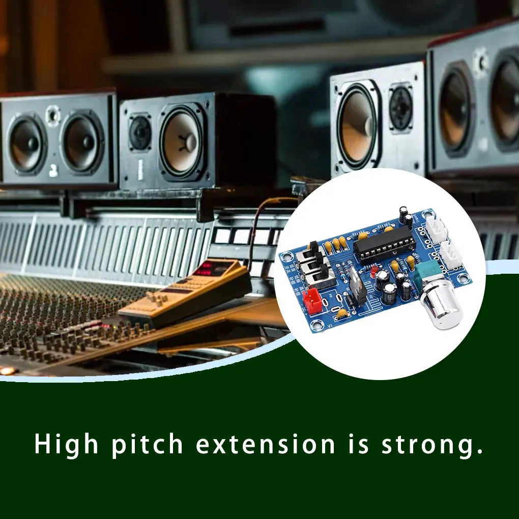 

Pre-amplifier Module Bass Volume Adjustment Audio Power Amplifier Board