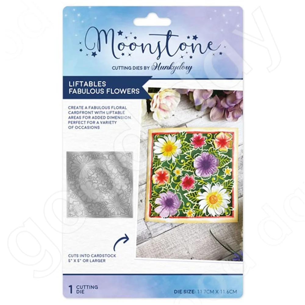 

Liftables Fabulous Flowers Metal Cutting Dies Scrapbook Diary Decoration Embossing Template Diy Greeting Card Handmade 2023 New