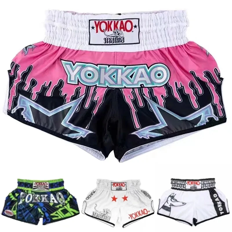 

Thai Boxing Shorts Comprehensive Ultimate Fighting Sanda Martial Arts Shorts MMA Quick Drying Fitness Sports Boxing Shorts