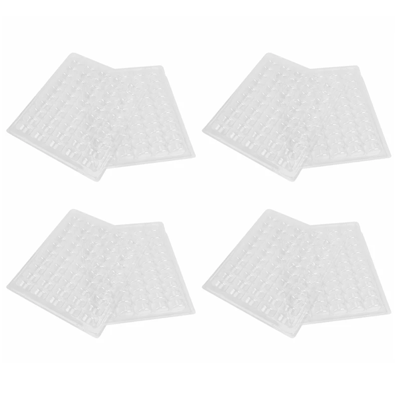 

Лидер продаж, прозрачные контейнеры для хранения питомцев для французских макарон, вмещает 50 макаронов в комплекте, 16 комплектов в упаковке