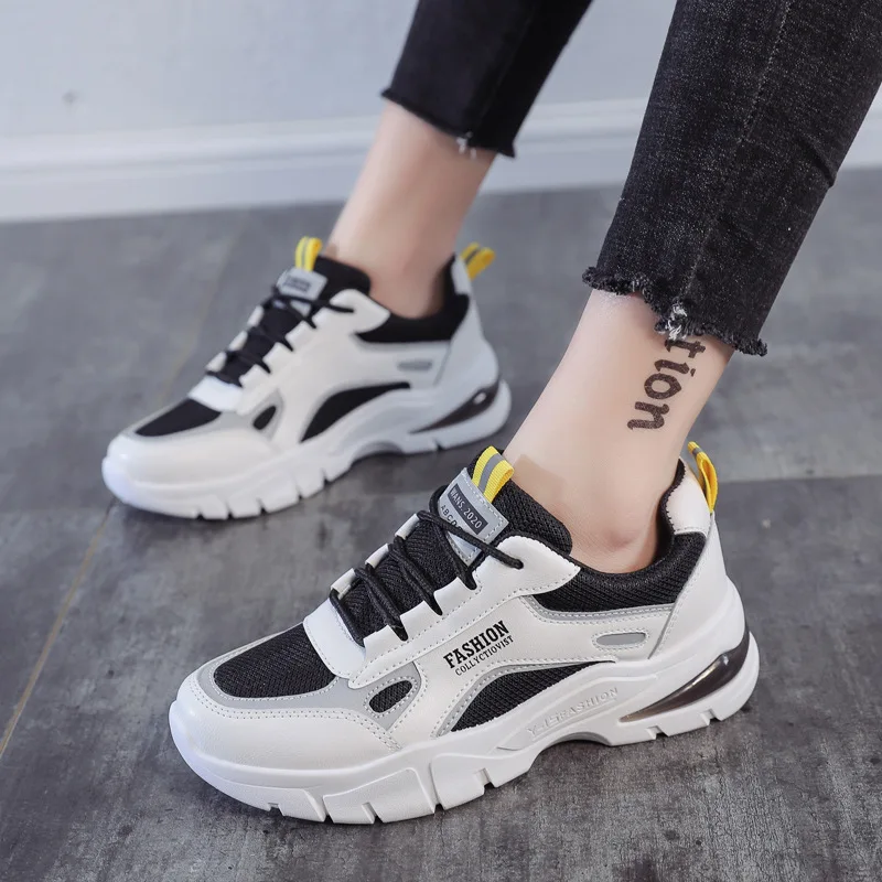 Daddy's Shoes Women's 2020 Spring Trendy Shoes White Street Sports Women's Shoes Women Sneakers
