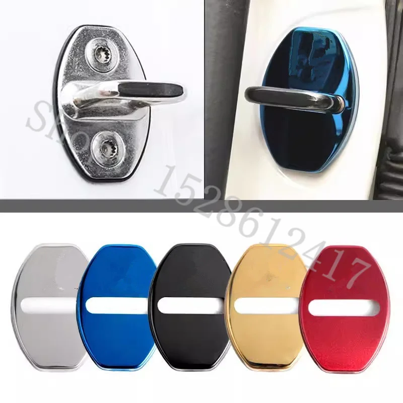 

FOR VOLKSWAGEN PASSAT GOLF POLO ID3 ID4 ID6 T-CROSS T-ROC car Accessories styling Car Door Lock Decoration Protection Cover Case