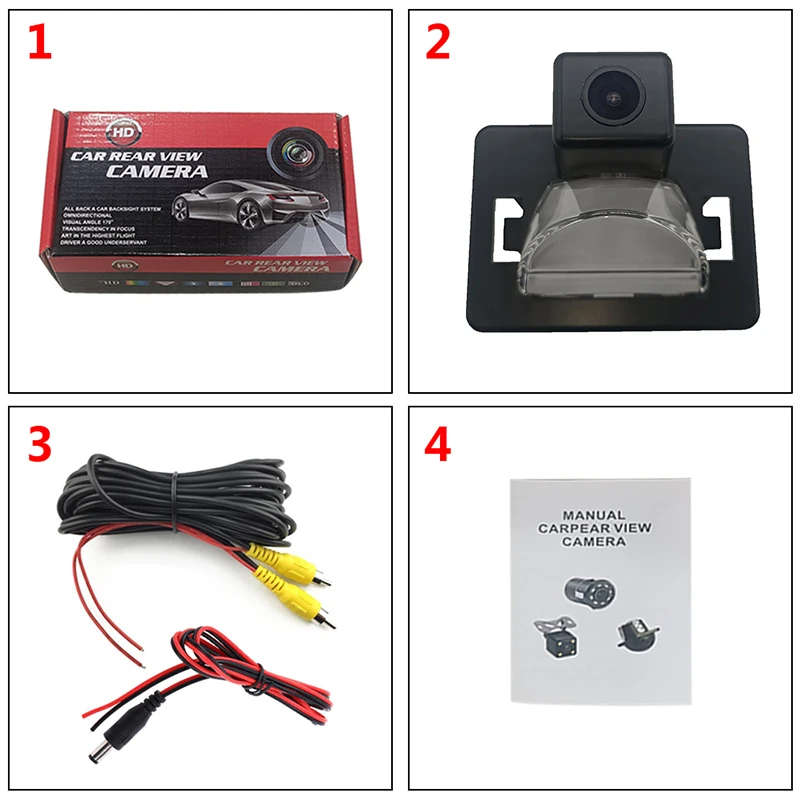 HD Водонепроницаемая CCD автомобильная камера заднего вида резервная для помощи