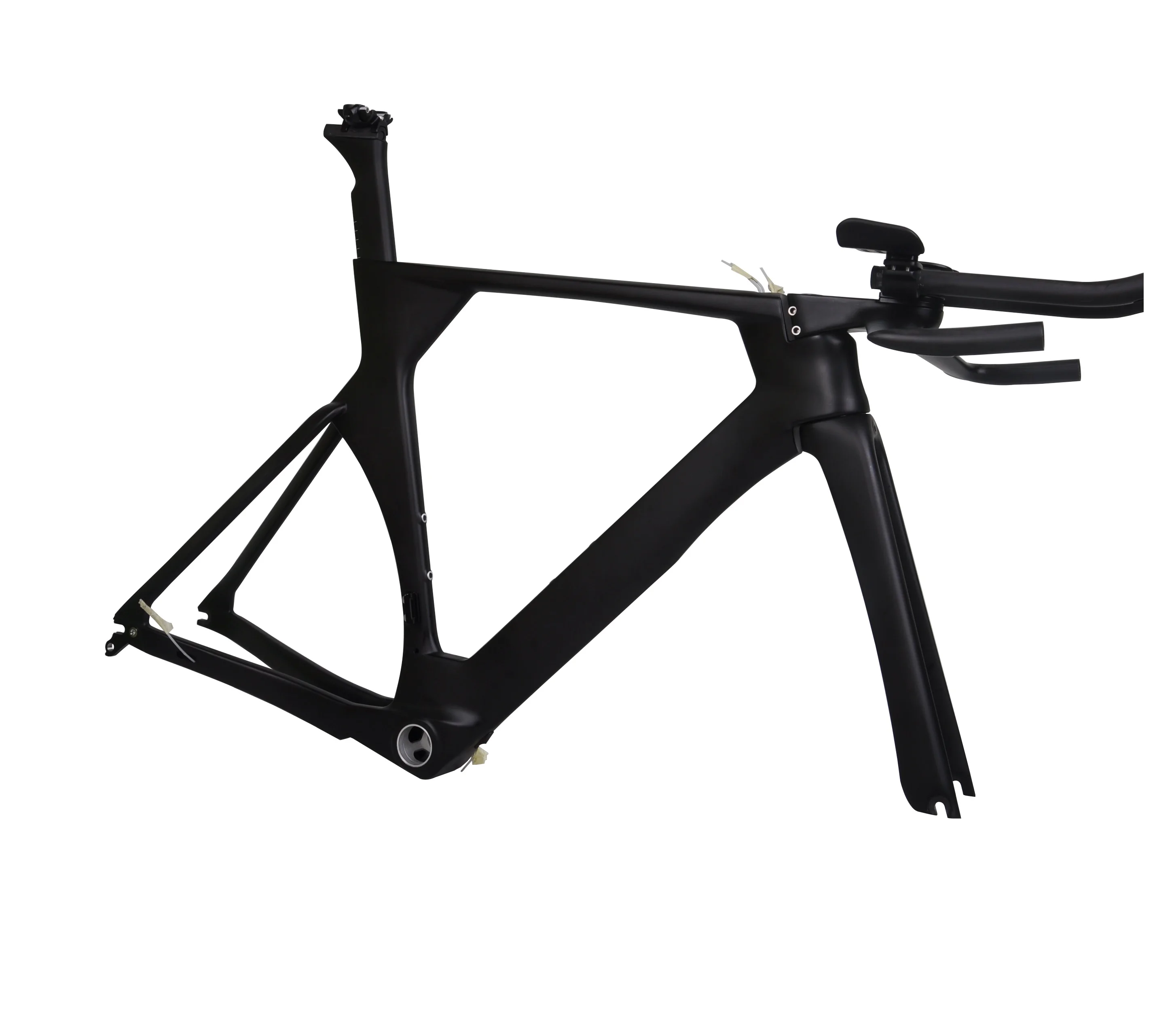 

DengFu New FULL Carbon TT Road Bike Frameset Di2 Race Bike Frame Aero 700C UD Matt FM068