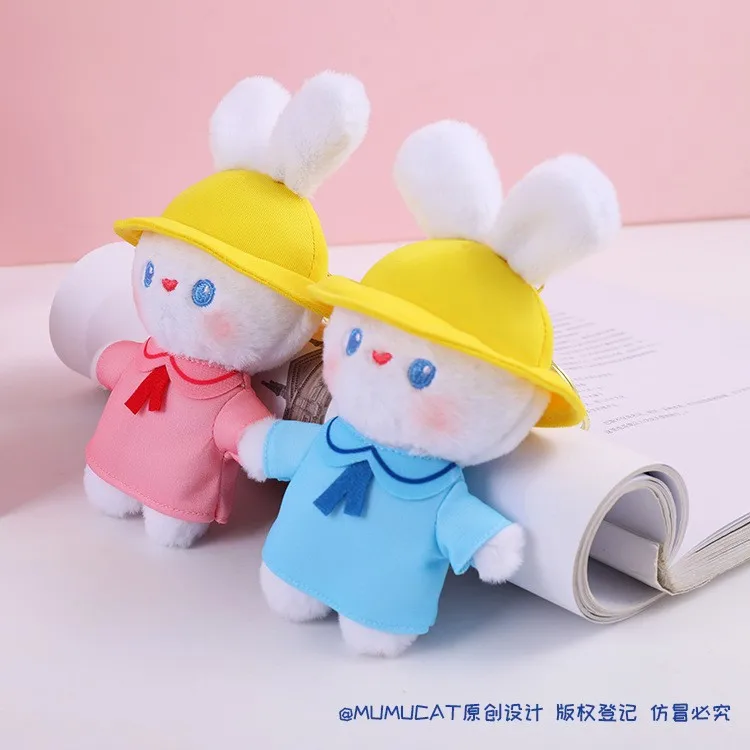 Забавный парный кролик Новый Изысканный милый кулон мягкий плюшевый модный