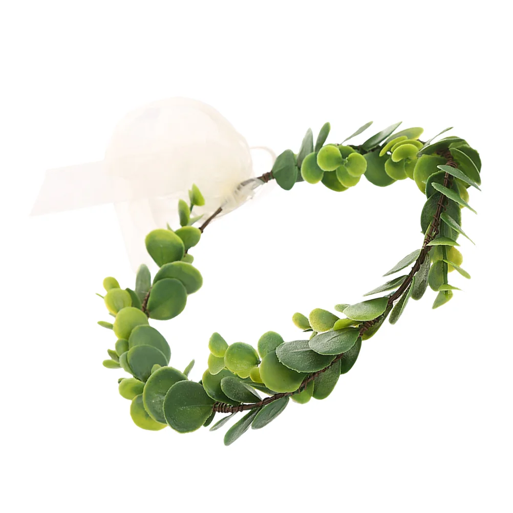 

Bridal Wreath Headdress Wedding Wreath Flower Headpiece Bride Head Decoration