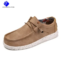 large size outdoor mens casual denim canvas shoes vulcanize shoes fashion luxury style designer breathable men sneakers loafers