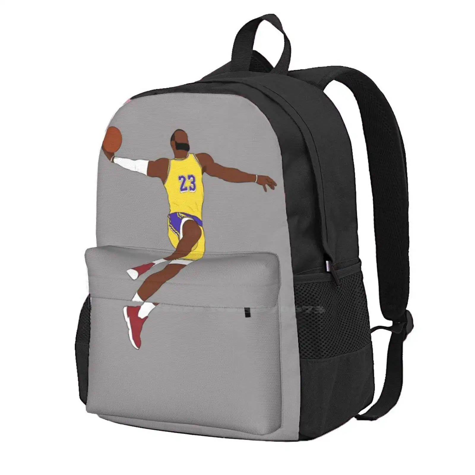 

James #N14 Hot Sale Backpack Fashion Bags Michael Goat La James King 23 Sports Basketball Cavs King James