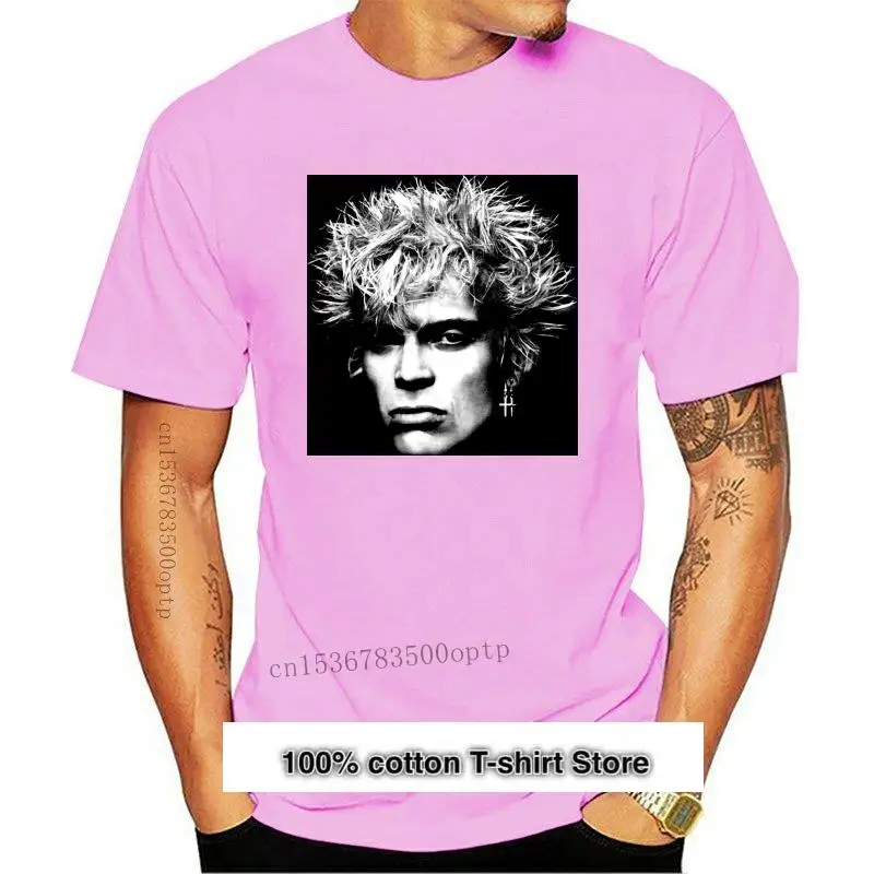 

Camiseta negra для взрослых, camiseta de Billy Idol Bighead, nueva