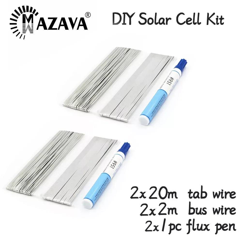 

DIY Solar panel Solar Cells 1.8x0.16 5.0x0.2mm Tab Bus Bar Wire for PV Ribbon Tabbing Cable Flux PEN 951 DIY connect Strip