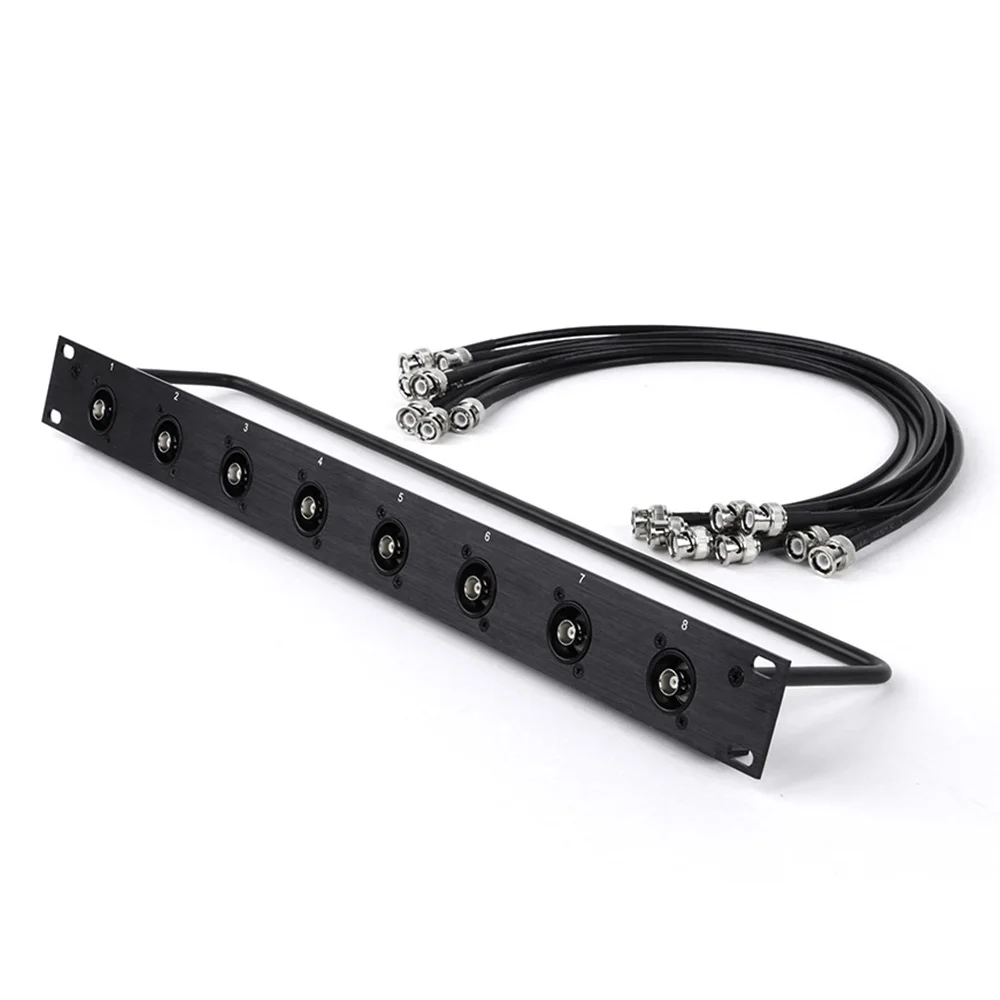 

Патч-панель GuerGuo 8-портовая BNC 1U