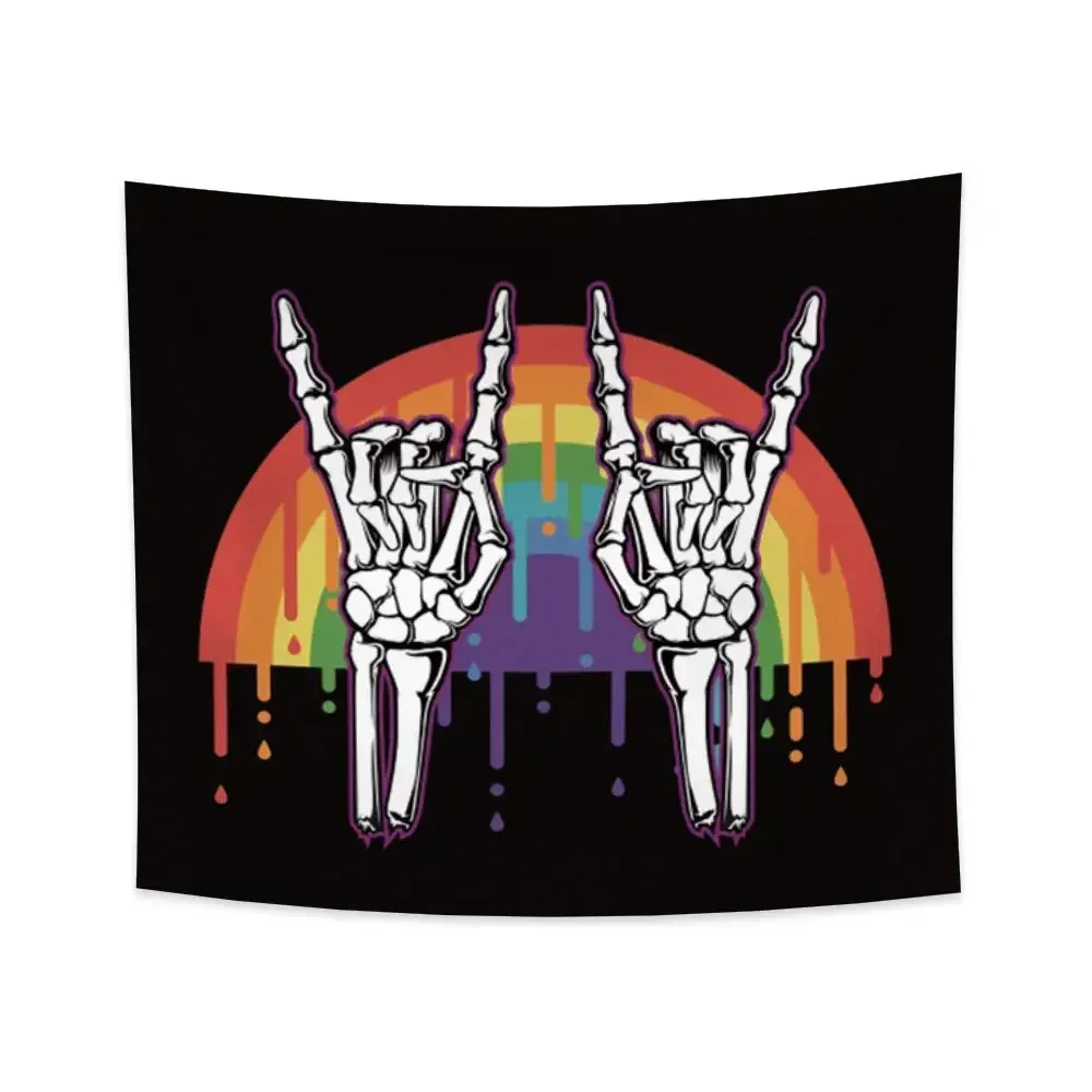 Яркий настенный гобелен для ЛГБТ гордости гобелены лесбиянок геев бисексуалов