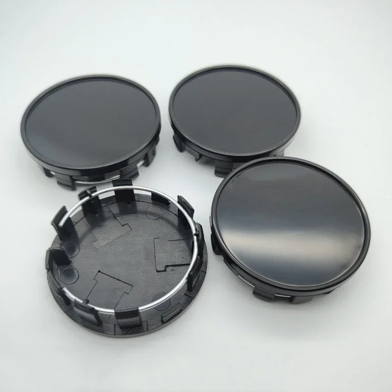 

Комплект Из 4 Заглушек Для Колесных Дисков 54 Мм, Черные/серебристые, Из АБС-пластика, Для Nissan, Аксессуары Для Стайлинга