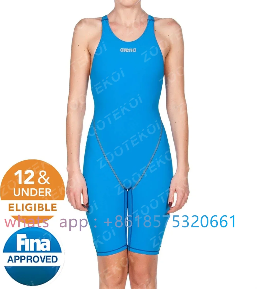 Swimsuit Women Back One -piece Conjoined Suit Training Swimwear Triathlon Multifunctional Conquer Ergonomic Suit New