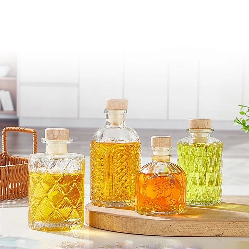 Прозрачный Деревянный Штопор С Прозрачным Стеклянным Украшением. Миниатюрная