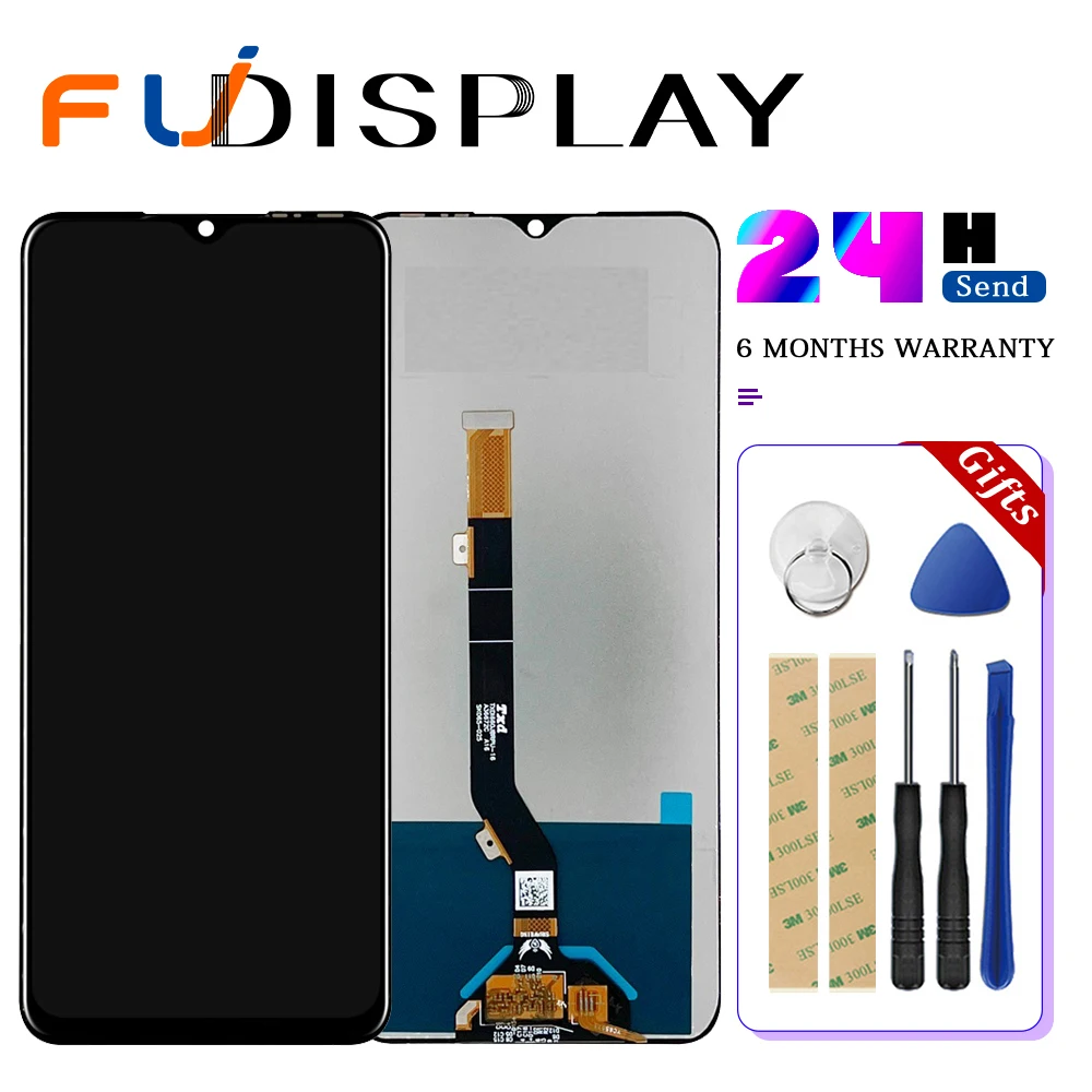 ЖК-дисплей для Tecno Spark 8P KG7 запасные части ремонта ЖК-дисплея KG7H - купить по