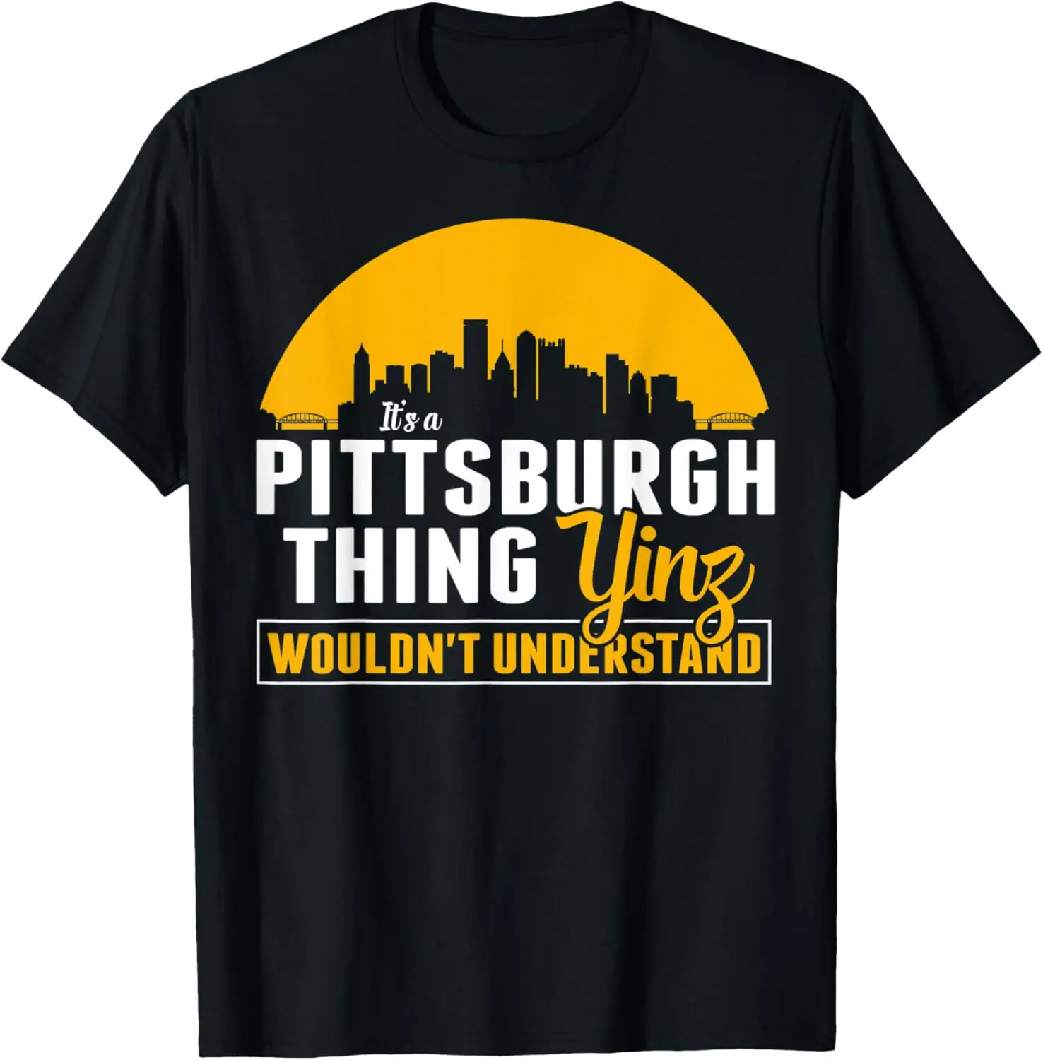 Футболка Pittsburgh Yinzer Pittsburghese Its a Thing Yinz
