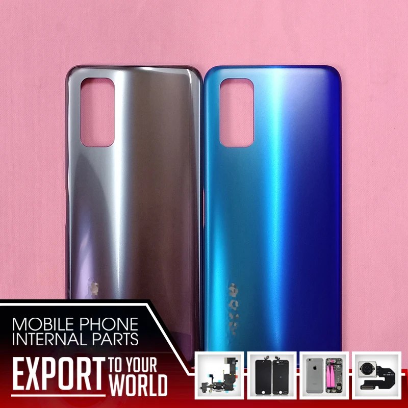 

For Vivo IQOO NEO 3 5 Pro Z1 Z1X Battery Cover Back Glass Housing Rear Door For Replacement