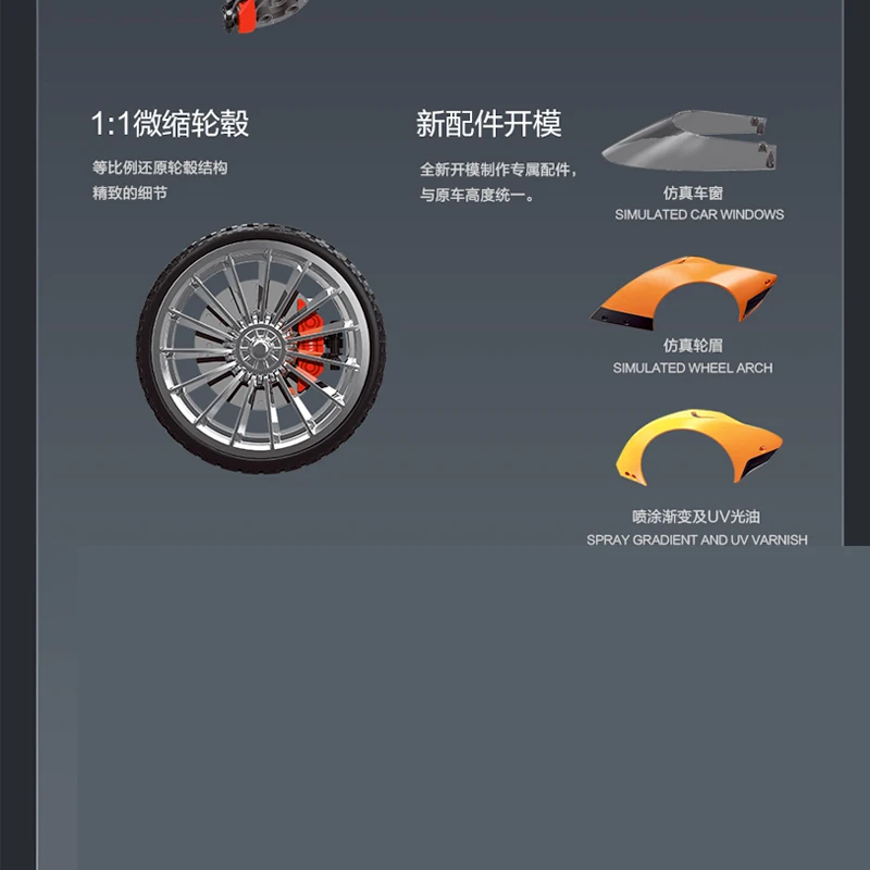 Новый 2135 шт. технический 1:10 Solused GT Hyper Speed автомобиль строительные блоки собрать