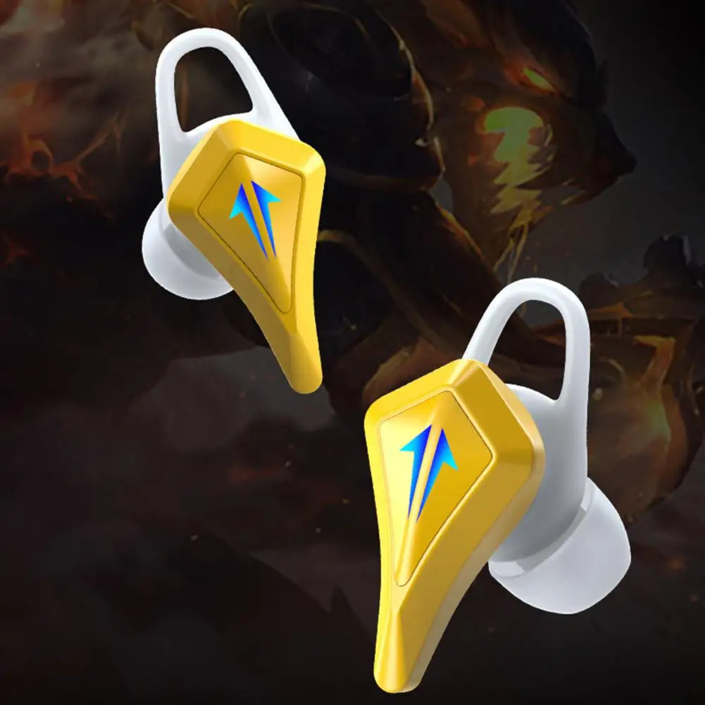 

Handsfree Wireless Earbuds E-sport Gaming Headset with Mic Bluetooth-compatible Headphones Comfortable for Driving