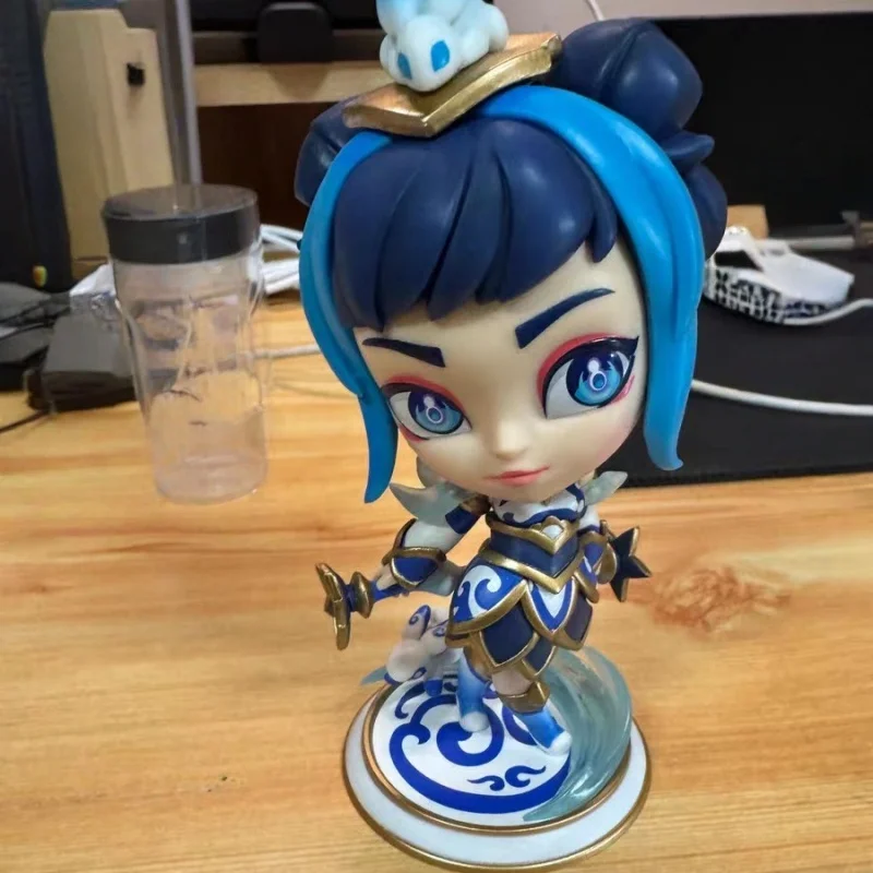 Фото В наличии: Фигурка League of Legends Цинхуа Си Люкс, лимитированная серия, настольное украшение, коллекционный подарок, серия сувениров №5