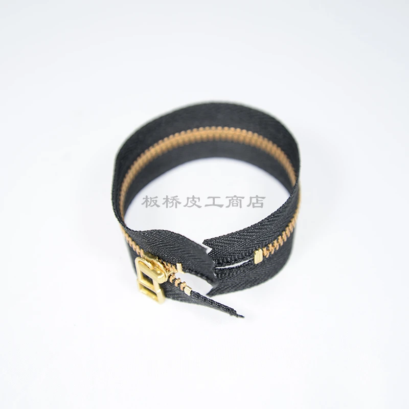 

10/Bag 3 / DADHR / Senior Japanese Genuine YKK / Closed-end Gold 17cm Long Zipper Repair Kit
