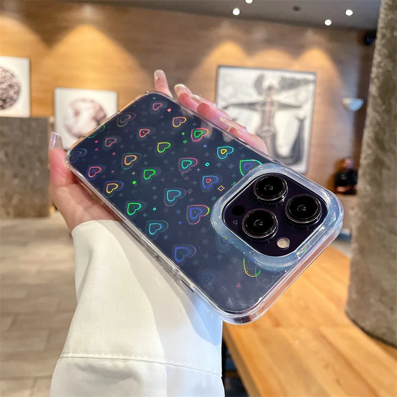 Прозрачный чехол для iPhone 15 14 Pro Max 13 12 11