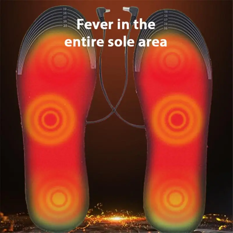Новинка 2022 стельки с подогревом от USB теплые коврик для носков электроподогревом