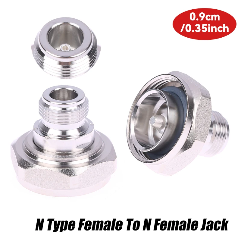 

Socket Jack Straight Brass Coaxial RF Connector Adapters For Test L29 1/2 7/8 7/16 DIN Male To N Female Plug Cable Connector
